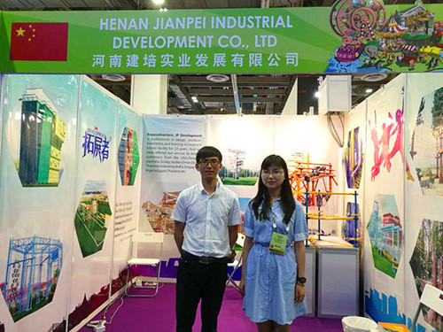 Asian Attractions Expo Opened in Singapore, high ropes course, jp development