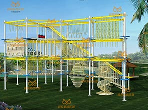 build high ropes, high ropes, ropes course design