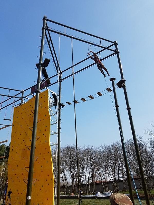 leap of faith, high ropes adventure, ropes course builder