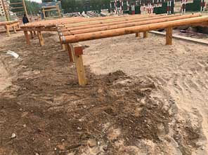 obstacle course, obstacle course equipment, wood obstacle course