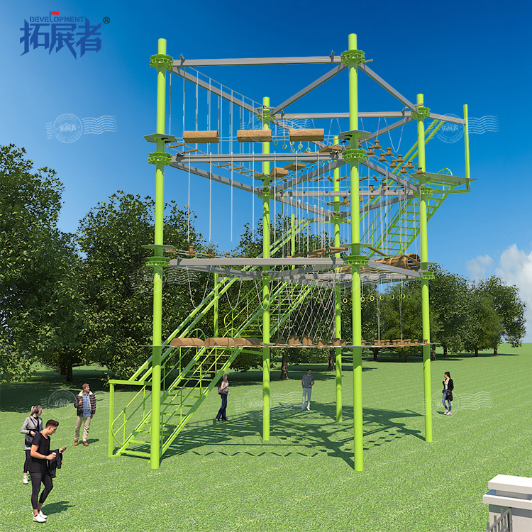 ropes course, building ropes course, indoor ropes course, outdoor ropes course, climbing wall, safety equipment, track belay system