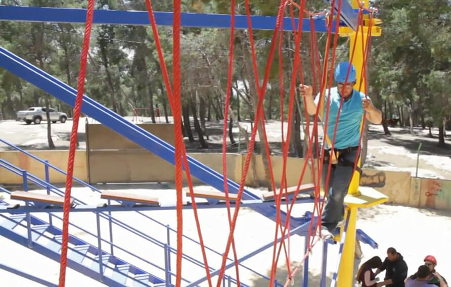 Outdoor Ropes Course Equipment Based in Jordan