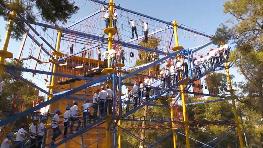 Outdoor Ropes Course Equipment Based in Jordan