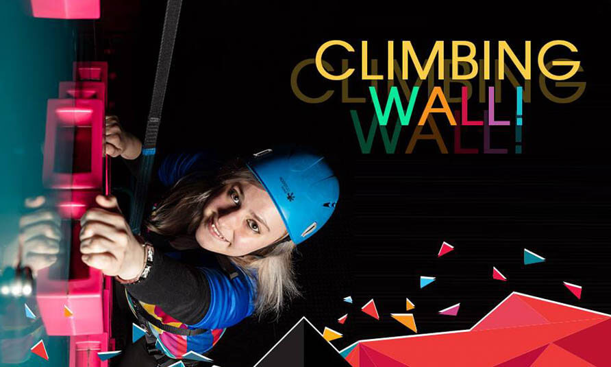 South Africa Indoor Climbing Wall, kids climbing wall, trampoline park climbing wall