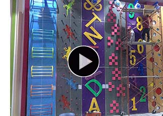childrens climbing wall, jp climb, playground equipment