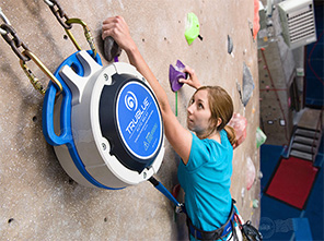 safety auto belay, trublue, climbing wall, climbing gym, auto belays