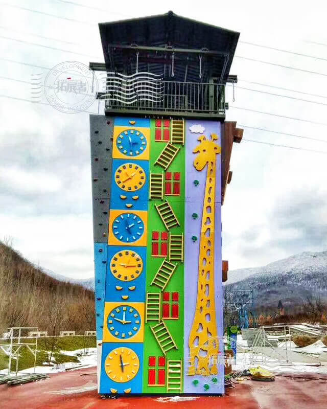 adventure tower, climbing tower, challenge tower, climbing wall