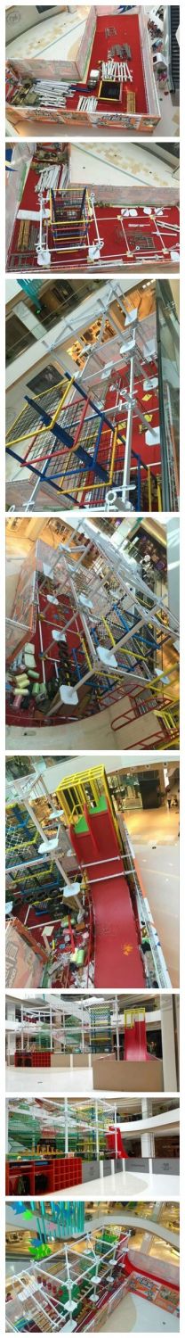 indoor ropes course, indoor playground equipment, adventure palyground