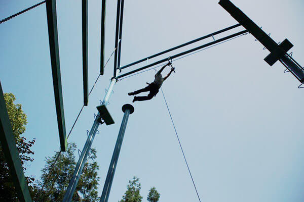 leap of faith, high ropes adventure, ropes course builder