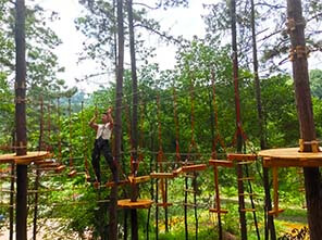 ropes park, adventure park, forest adventure course