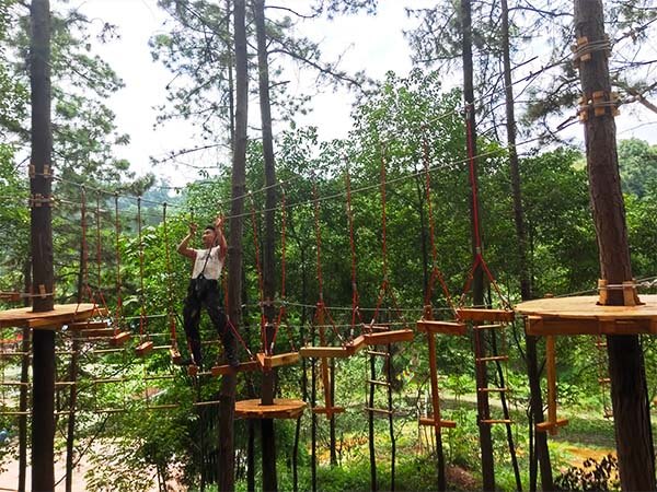 ropes park, adventure park, forest adventure course