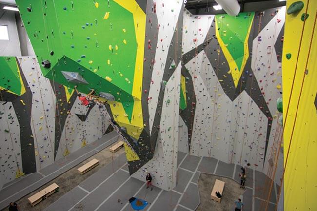 climbing gym, climbing wall, bouldering, indoor climbing