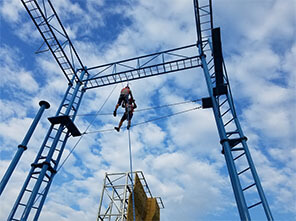 outward bound, team building equipment, challenge course, high ropes challenge, adventure park