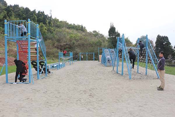 team building equipment, obstacle course equipment, playground equipment