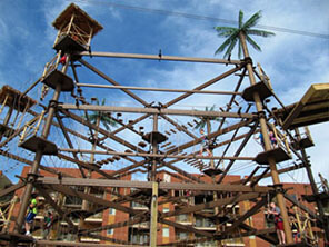 Advantages of Steel Structured Ropes Course