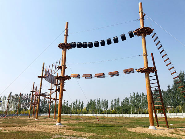 adventure park, climbing wall, high ropes builder