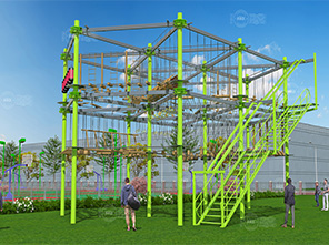 ropes course, high ropes course, climbing wall, ropes course china, ropes course manufacturer