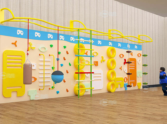 Playground Climbing Wall - Indoor Rock Climbing Wall For Toddler Playground Climbing Wall - Indoor Rock Climbing Wall For Toddler