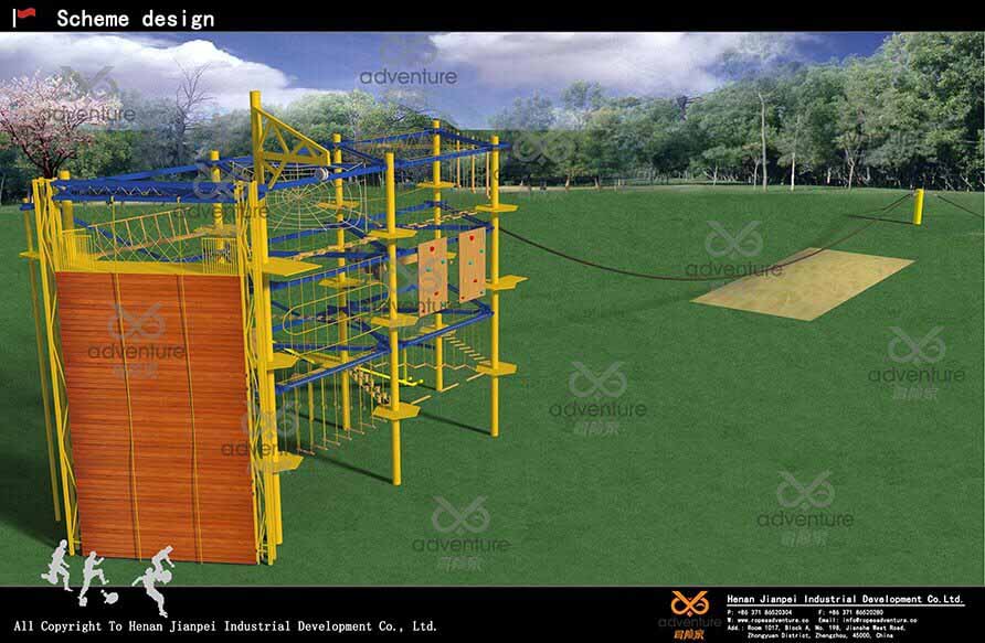 Outdoor Ropes Course Equipment Based in Jordan