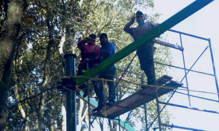 adventure park, ropes adventure, challenge course