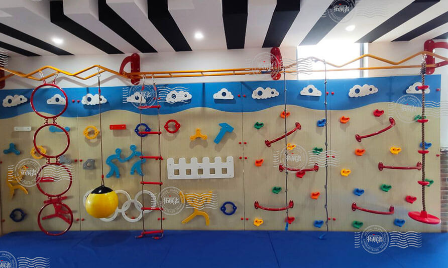 playground climbing wall, kids climbing wall, school climbing wall