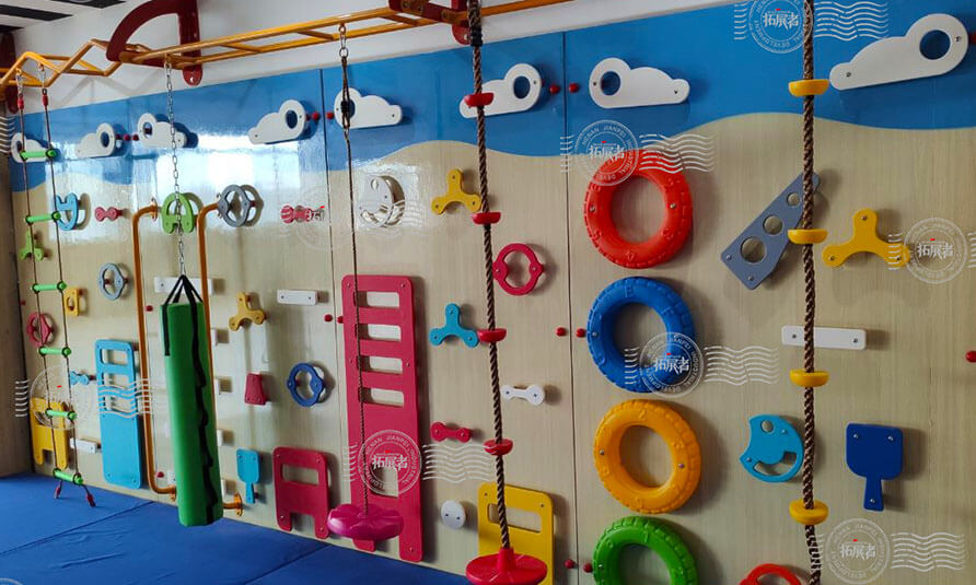 playground climbing wall, kids climbing wall, school climbing wall