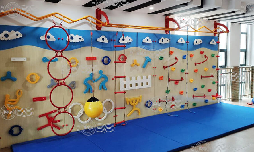 playground climbing wall, kids climbing wall, school climbing wall