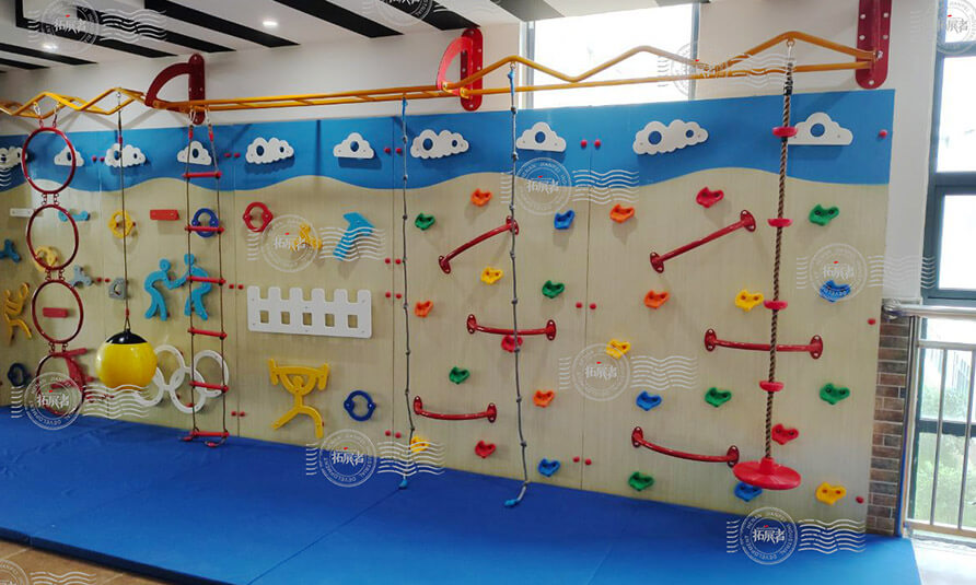 playground climbing wall, kids climbing wall, school climbing wall