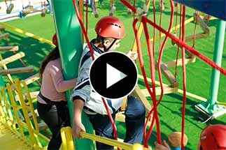 obstacle course, advenure park, rope park, camp, high ropes course